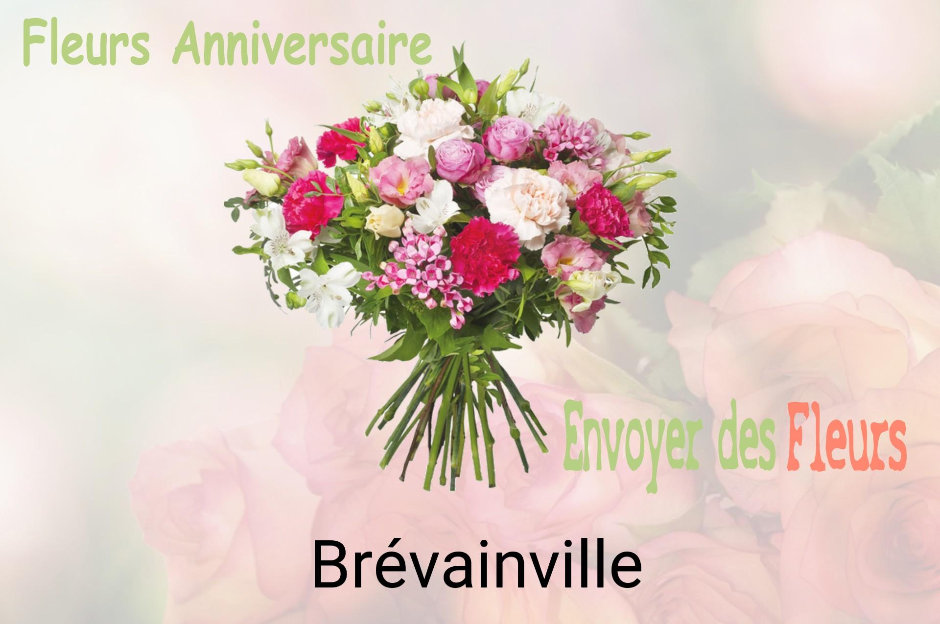 Bouquet de fleurs d’anniversaire livré à Brévainville